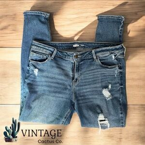 Old Navy Rockstar Super Skinny Distressed Jeans - Women’s